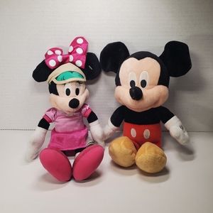 Disney Mickey Mouse & Minnie Mouse Plush